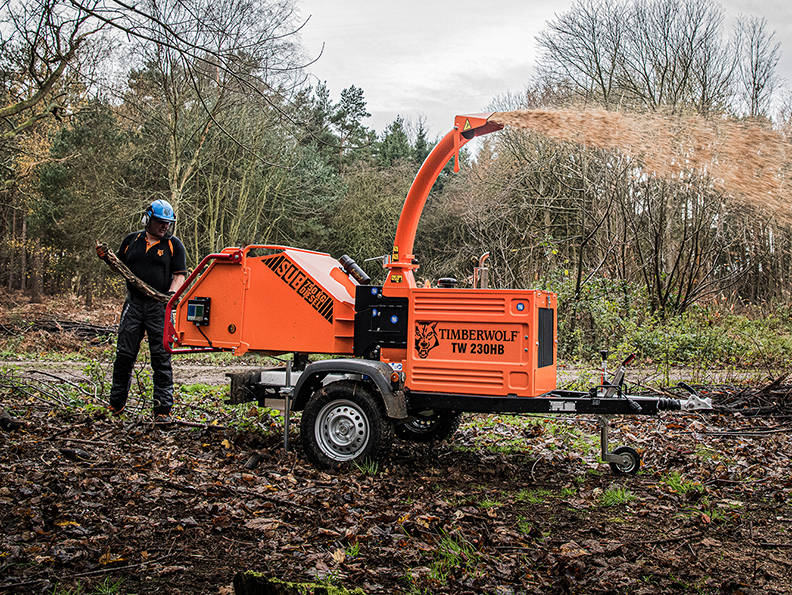 Road Towable Hydraulic Wood Chippers