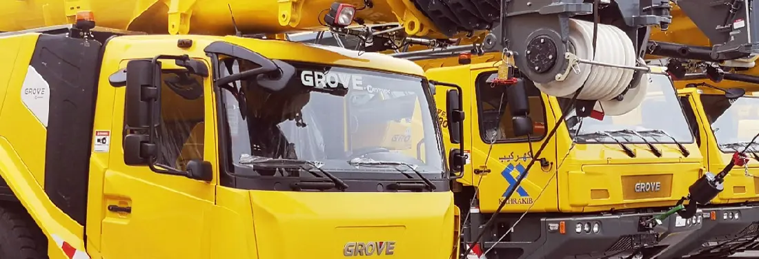 Gruas Móveis AT e RT