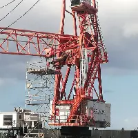 Reparação de Grua Portuária nas Ilhas Canárias